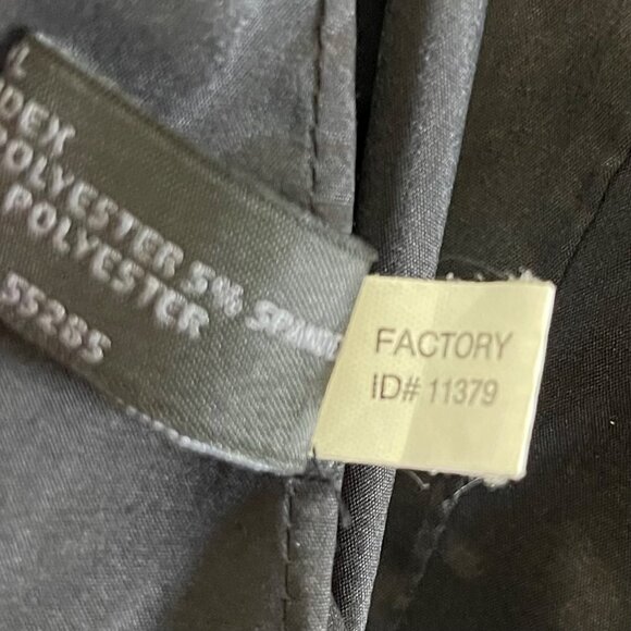 Express Blazer Jacket Size 12 Two Button Black Single Breasted Wool Blend - Picture 13 of 16